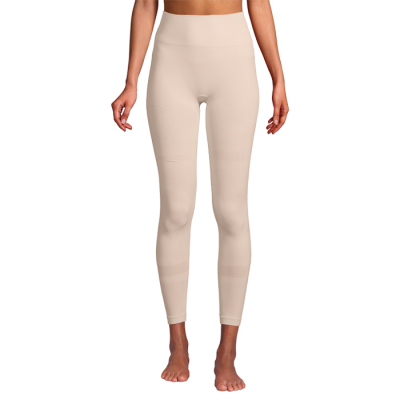 Seamless Blocked Tights, Light Sand