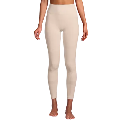 Seamless Blocked Tights, Light Sand