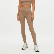 Seamless Rib Tights, Caribou