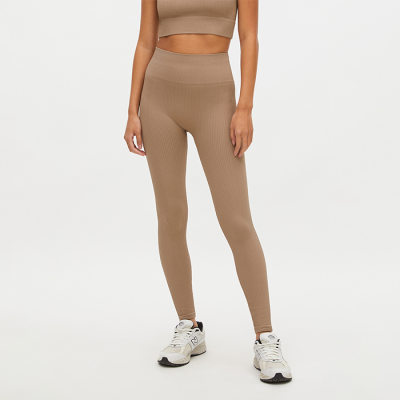 Seamless Rib Tights, Caribou