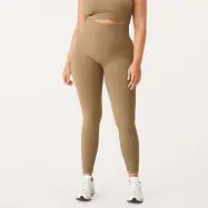 Seamless Rib Tights, Oak