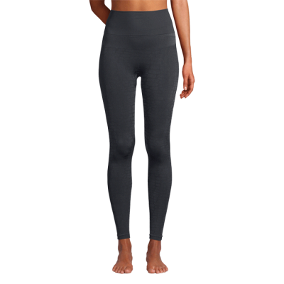 Shiny Alligator Seamless Tights, Shadow Grey