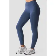 Smooth Seamless Tights V‑form Blå
