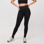 Soft High Waist Tights, Black