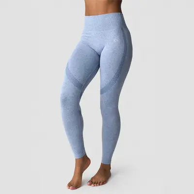 Soft Seamless Tights Blå