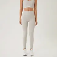 STHLM Seamless Rib Tights, Moonstruck