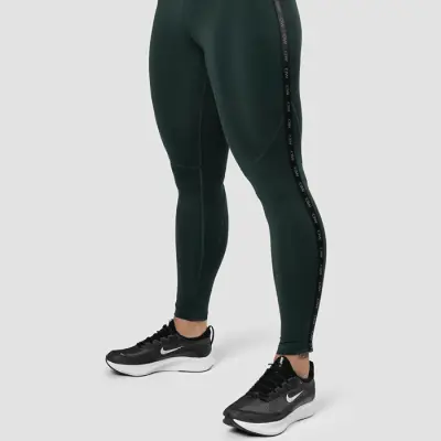 Ultimate Training Logo Tights, Deep Green