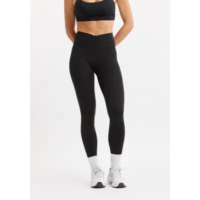 Ultimate Wrap Over Tights, Black