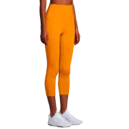 Upgrade Ultra High Waist Midi Tights, Sunset Yellow
