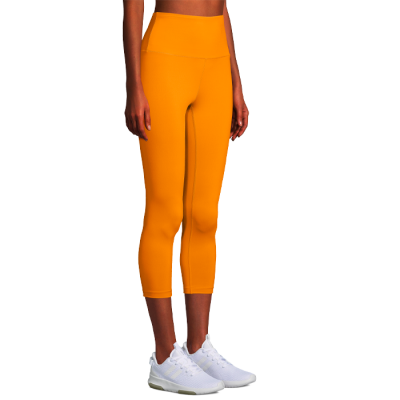Upgrade Ultra High Waist Midi Tights, Sunset Yellow