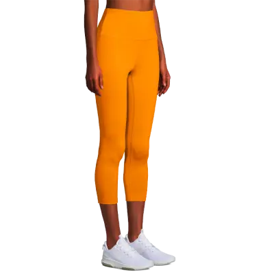 Upgrade Ultra High Waist Midi Tights, Sunset Yellow