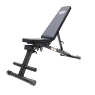 Master Fitness Träningsbänk Justerbar Black Bench II Svart