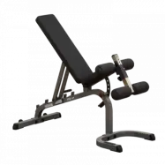 Body-Solid Ställbar lutande bänk/magbänk GFID31