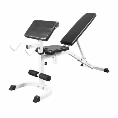 Gorilla Sports Träningsbänk Multibänk - Biceps. sit-up