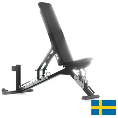 Kraftmark Justerbar Lutande Träningsbänk, Träningsbänk
