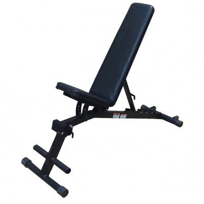 Master Fitness Black II Foldable Bench, Träningsbänk