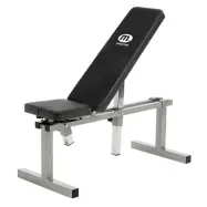 Master Fitness Träningsbänk Silver