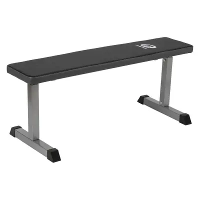 Master Fitness Flat Bench Silver, Träningsbänk