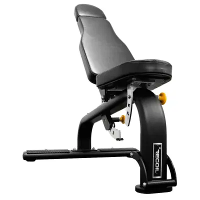 Recoil Träningsbänk Justerbar Kommersiell Maxvikt 450kg Svart