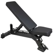 Recoil Träningsbänk Justerbar Maxvikt 1200kg Stål Svart Pro