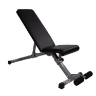 Recoil Träningsbänk Justerbar Maxvikt 200kg Silver