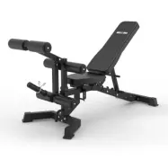 Träningsbänk Multi Justerbar Ställbar med Bencurl