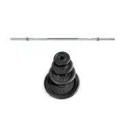 Abilica WeightBar Set 80 kg 25 mm, , Skivstångsset järn