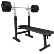 Bänkpress BLACK Skivstång 38kg