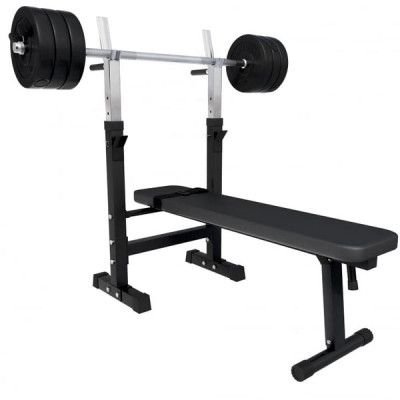Bänkpress BLACK Skivstång 38kg