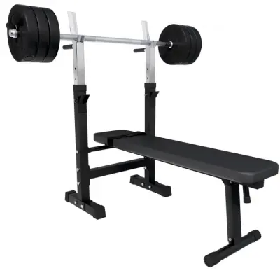 Bänkpress BLACK Skivstång 38kg