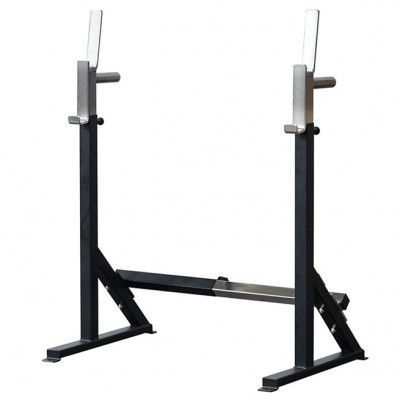 Gymleco Bänkpress / Knäböjställning Ställbar, Skivstångsställning