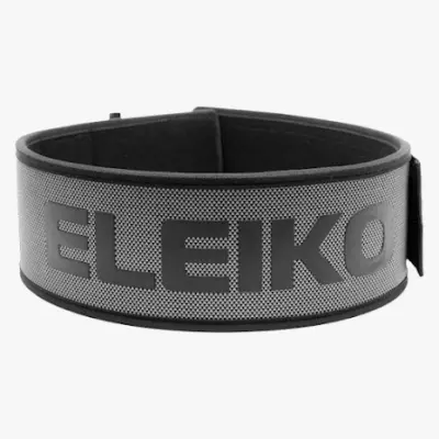 Eleiko Bälte Velcro Jet Black - XL