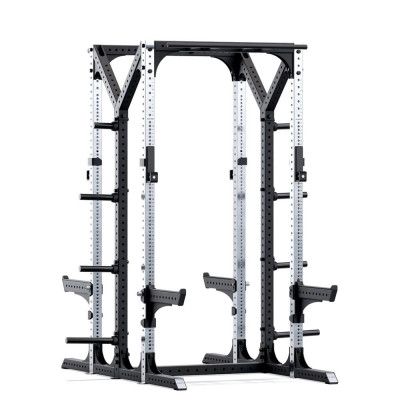 Eleiko Prestera Double Half Rack - Stainless, Rig