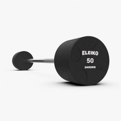 Eleiko Vulcano Fixed Weight Bar Set, Fast skivstång