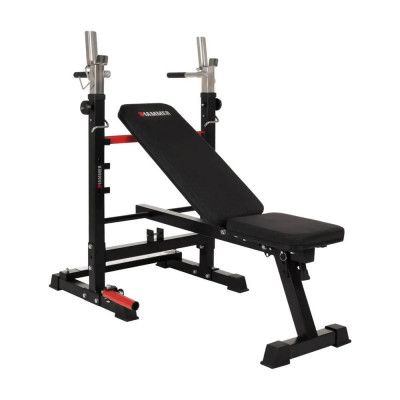 Finnlo Folding Bench And Barbell Rack Force 4.0, Träningsbänk