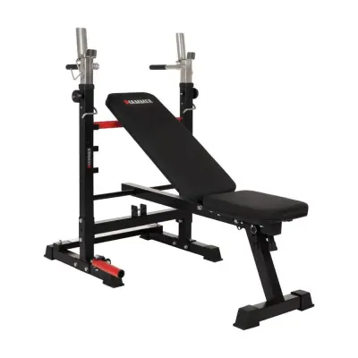 Finnlo Folding Bench And Barbell Rack Force 4.0, Träningsbänk