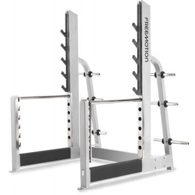 Freemotion Epic Free Weight Squat Rack, Skivstångsställning