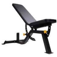 FYNDVARA - Recoil Träningsbänk Classic, Justerbar Maxvikt 300kg Svart