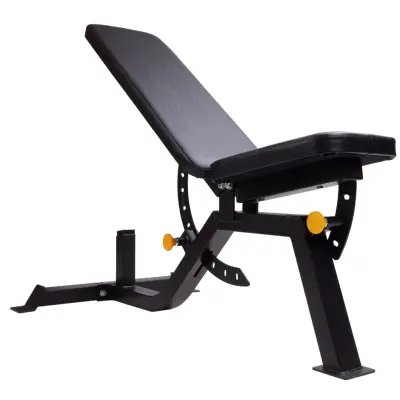 FYNDVARA - Recoil Träningsbänk Classic, Justerbar Maxvikt 300kg Svart