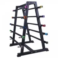 Gorilla Sports Aerobic Bars ink Stativ - Paket 55kg