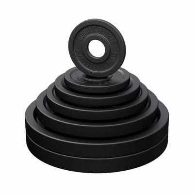 Gorilla Sports OLYMPIA 50-51 mm, Viktskivor järn