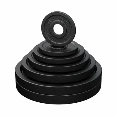 Gorilla Sports OLYMPIA 50-51 mm, Viktskivor järn