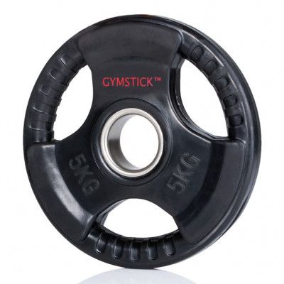 Gymstick Rubber Weight Plate, Viktskivor gummerade