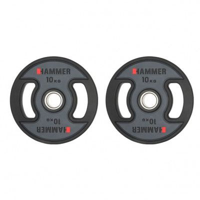 Hammer Sport PU Weight Discs, Viktskivor PU