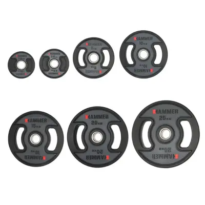 Hammer Sport Weight disc 50 mm PU, Viktskivor PU