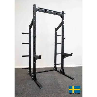 Kraftmark Half Rack, Skivstångsställning