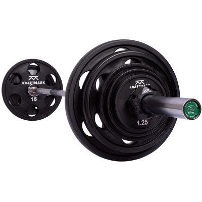 Kraftmark Lilla Paketet 87,5 kg, Skivstångsset PU