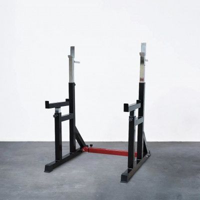 Kraftmark Skivstångsställning Squat Stand Adjustable, Träningsbänk med ställning