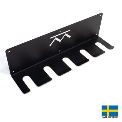 Kraftmark Vägghängare Skivstång 5 st, Ställning skivstänger