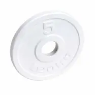 LEOKO viktskiva i metall 5 kg, IPF-godkänd för styrkelyft
